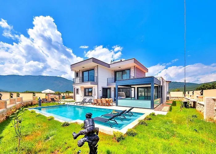 Cukurbag 4 Bedroom With Private Pool 别墅 卡斯